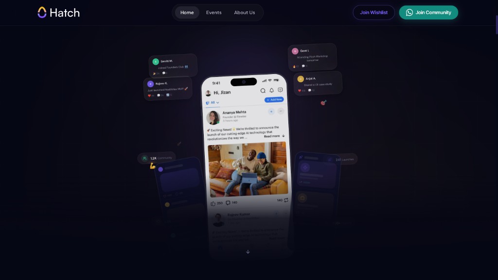 Hatch — community learning and proof-of-work platform
